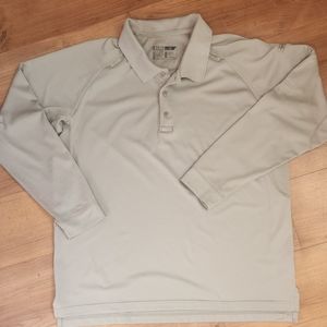 5.11 Tactical LS Professional Polo men's size XL